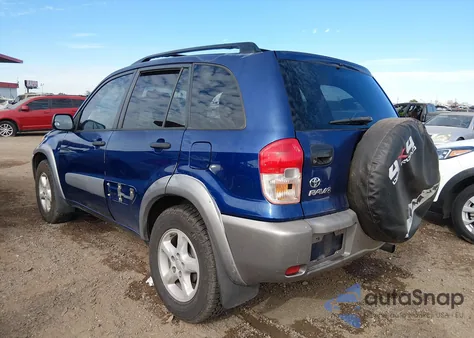 2002 Toyota Rav4 из США, поврежденный, VIN JTEHH20V826060932